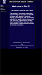 Mobile Screenshot of petadoptionleague.net